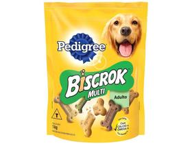 Biscoito para Cachorro Adulto Pedigree - Biscrok Multi 1kg