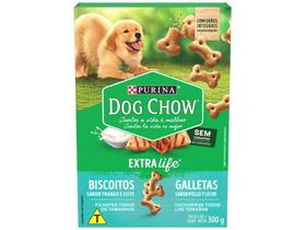 Biscoito para Cachorro Dog Chow Frango e Leite - Filhote 300g