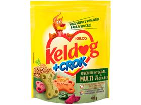 Biscoito para Cachorro Keldog Crok Adulto - Integral Multi 400g