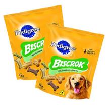 Biscoito para Cachorro Pedigree Biscrok Multi - Adulto 500g / opções de kit