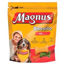 Biscoito para Cães Adultos Magnus Mix 1kg Sabor Nutritivo