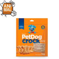 Biscoito Para Cães Pet Dog Crock 1KG