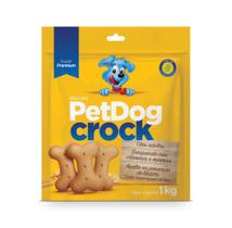 Biscoito para Cães Petdog Crock 1 Kg