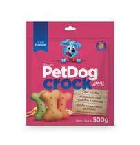 Biscoito para Cães Petdog Crock Mix 500 Gramas