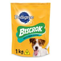 Biscoito para Cão Pedigree Biscrok Mini Pacote com 1kg