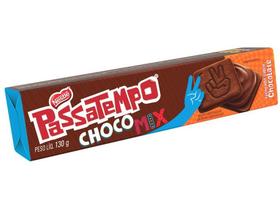 Biscoito Passatempo Choco Mix Sabor Chocolate 130g