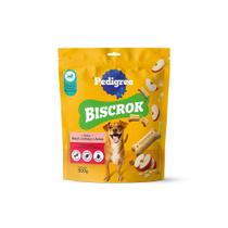 Biscoito Pedigree Biscrok Adulto Raça Pequena Maçã, Linhaça e Aveia 500g Biscoito Pedigree Biscrok Adulto Raça Pequena Maçã, Linhaça e Aveia 500g