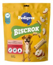Biscoito Pedigree Biscrok Cães Raças Pequenas Maçã 500gr Biscoito Pedigree Biscrok Cães Raças Pequenas Maçã 500gr