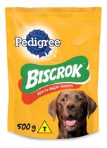 Biscoito Pedigree Biscrok Maxi Cães Adultos Raça Grande 500g Biscoito Pedigree Biscrok Maxi Cães Adultos Raça Grande 500g