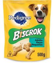Biscoito Pedigree Biscrok Mini Adulto Raças Pequenas 500gr