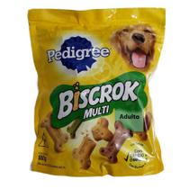 Biscoito Pedigree Biscrok Multi para Cães Adultos - 500g e 1kg