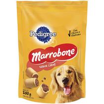 Biscoito Pedigree Marrobone Carne Para Cães Adultos 200Gr