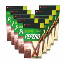 Biscoito Pepero Almond Doce Japonês 32g - (Kit com 10) Biscoito Pepero Almond Doce Japonês 32g - (Kit com 10)