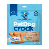 Biscoito Pet Dog Crock para Cães Filhotes 250g - 1 Unidade