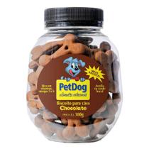 Biscoito Pet Dog para Cães Sabor Chocolate - 180g
