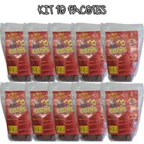 Biscoito Pet Petisco para Cachorro Bifinho Carne 10un Biscoito Pet Petisco para Cachorro Bifinho Carne 10un