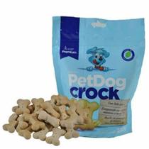 Biscoito PetDog Crock Para Cães Filhotes - 250 Gramas