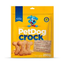 Biscoito Petisco Pet Dog Crocante 250g para Cães Sabores Diversos