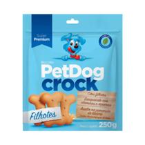 Biscoito Petisco Pet Dog Crocante 250g para Cães Sabores Diversos