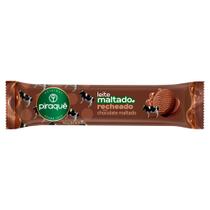 Biscoito Piraquê Leite Maltado Recheado Sabor Chocolate Maltado 85g