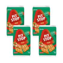 Biscoito Pit Stop Marilan Sabor Pizza 24 Pacotes Individuais