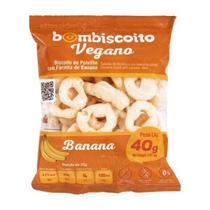 Biscoito polvilho banana pacote bombiscoito 40g