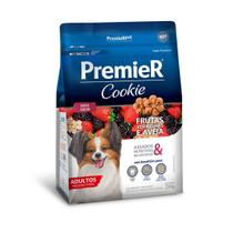 Biscoito Premier Cookie Cães Adultos Pequena sabor Frutas Vermelhas 250 g