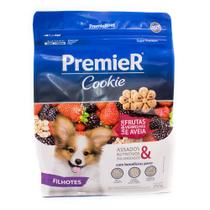 Biscoito Premier Cookie Fit para Cães Filhotes sabor Frutas Vermelhas e Aveia 250g