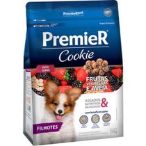 Biscoito Premier Cookie para Cães Filhotes Sabor Frutas Vermelhas 250g