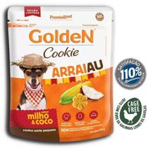 Biscoito Premierpet Golden Cookie Arraiau Milho E Coco Cães