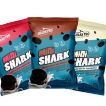 Biscoito Proteico Mini Shark - Kit com 3x