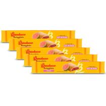 Biscoito Recheadinho Bauducco Goiaba Kit 5 Pacotes de 112g