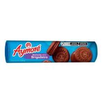 Biscoito Recheado Aymoré Sabor Brigadeiro com 120g Biscoito Recheado Aymoré Sabor Brigadeiro com 120g
