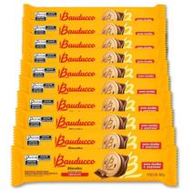 Biscoito Recheado Bauducco Sabor Chocolate Kit 10 Pacotes 108g