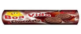 Biscoito recheado Boa Vida chocolate 117g
