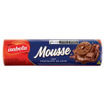 Biscoito Recheado Chocolate ao Leite Isabela Mousse 130g Biscoito Recheado Chocolate ao Leite Isabela Mousse 130g