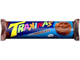 Biscoito Recheado Chocolate Trakinas 126g Biscoito Recheado Chocolate Trakinas 126g