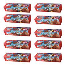 Biscoito Recheado Danix Kit C/10 Und sabor Chocolate - Arco