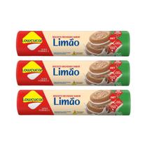 Biscoito Recheado Diet Zero Lactose Limão 120g Lowçucar Kit 3 Sabor Cítrico Textura Crocante Biscoito Recheado Diet Zero Lactose Limão 120g Lowçucar Kit 3 Sabor Cítrico Textura Crocante