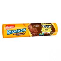 Biscoito Recheado Duplo Chocolate Bauducco Gulosos 140g Pacote Cremoso