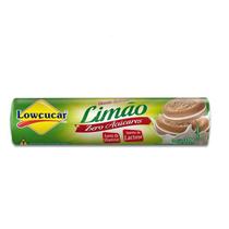 Biscoito Recheado Limão Zero Lactose, Zero Açúcar Lowçucar 120g Biscoito Recheado Limão Zero Lactose, Zero Açúcar Lowçucar 120g