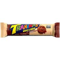 Biscoito Recheado Meio a Meio Trakinas 126g