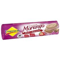 Biscoito Recheado Morango Zero Açúcar e Zero Lactose LOWÇUCAR 120g