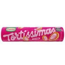 Biscoito Recheado Tortíssimas Morango 130g Orquídea