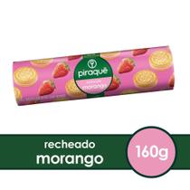 Biscoito Recheio Morango Piraquê 160g