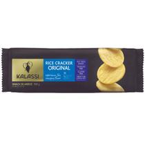 Biscoito Rice Cracker Original KALASSI 100g Biscoito Rice Cracker Original KALASSI 100g