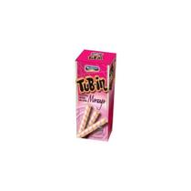 Biscoito Rolinho Tub-In Wafer Morango 48 g