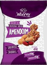 Biscoito Sabor Amendoim Wheyviv Fit 45G