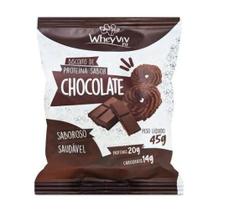 Biscoito Sabor Chocolate Wheyviv Fit 45G