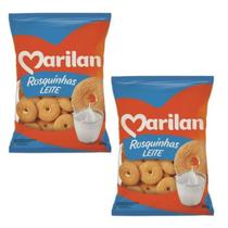 Biscoito Sabor Leite Rosquinha Doce Marilan 700g Total